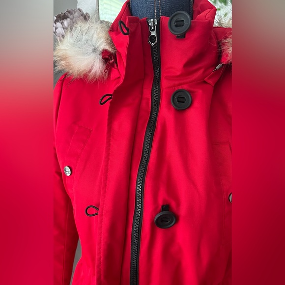 Brand new, red Halitech parka coat - Picture 2 of 7